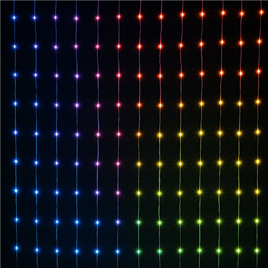 2.5M Spectrum Digital Remote Control Curtain Light