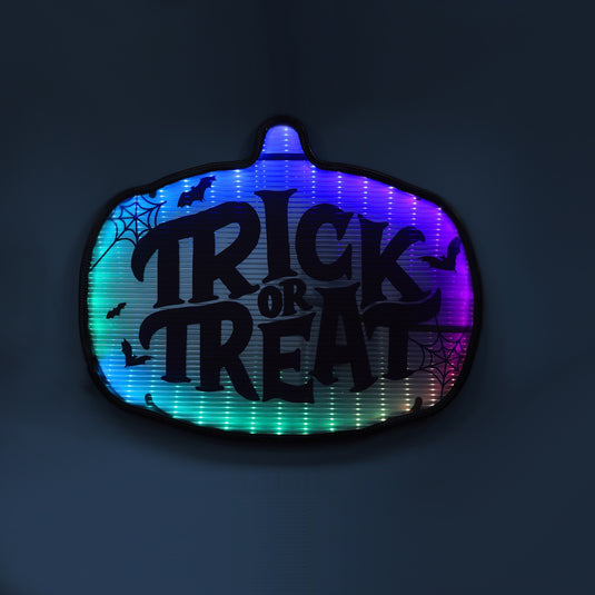 50cm Coralite "Trick Or Treat" Sign