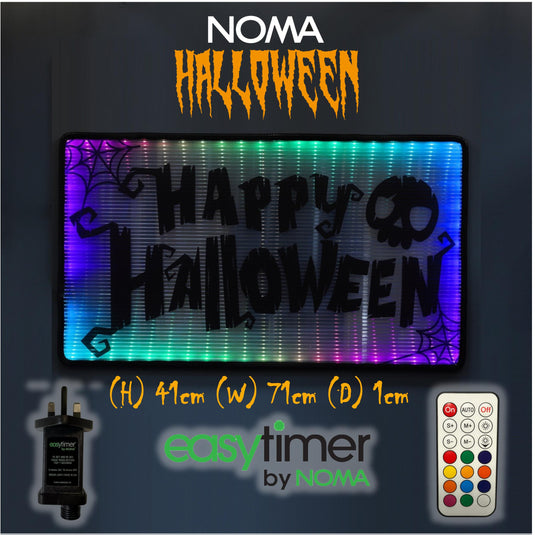 70cm Coralite Happy Halloween Spooky Sign