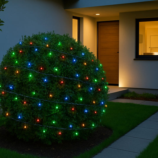 100 LED Static Warm White String Lights