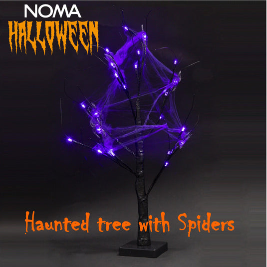 Haunted Tree With Spiders