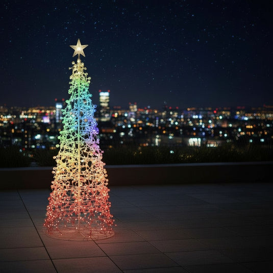 1.8M Spectrum Digital Remote Control Icicle Spiral Tree