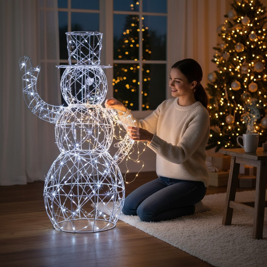 Flexi Light Dickensian Snowman
