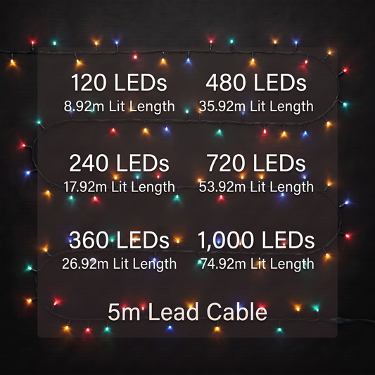Multi Colour String Lights