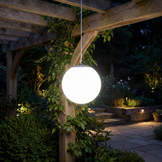 PE Solar Hanging Sphere