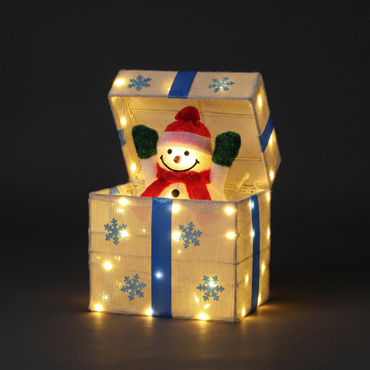 Pop-Up Snowman Present