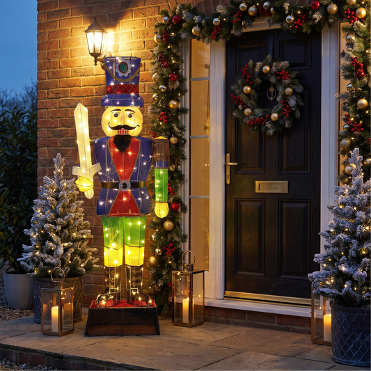 1.85M Fabric Nutcracker With Sword