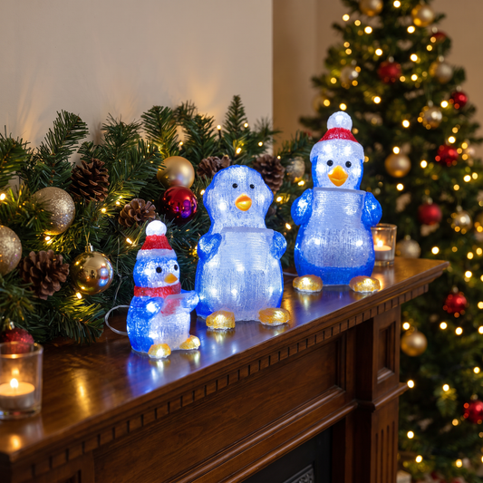 Set of 3 Penguin Choir