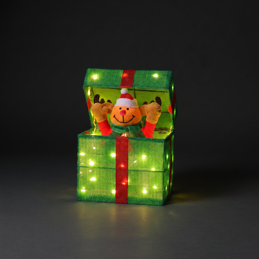 Pop-Up Reindeer Present