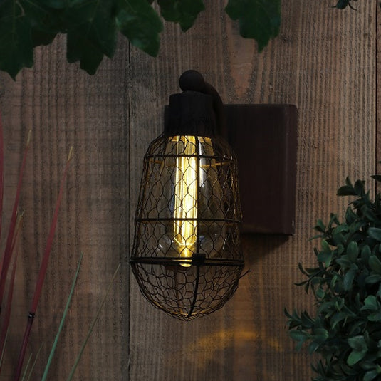 Chicken Cage Rustic Wall Light