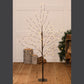 1.2m Warm White Windswept Black Tree - 108 LEDs