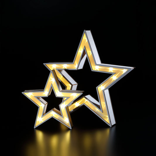 Holographic Wooden Stars