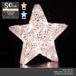 50cm Spun Acrylic Star - 150 Duo LEDs