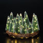 Tree Table Wreath With Bristle Tree