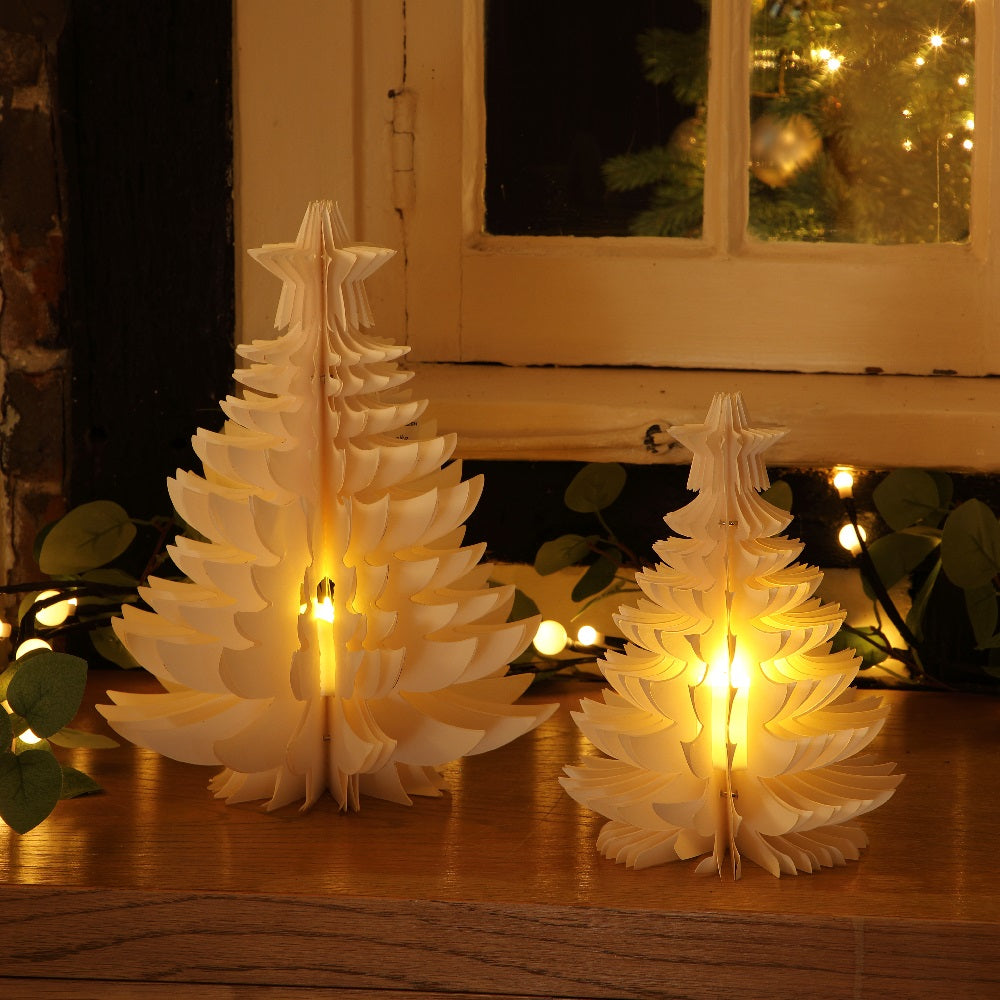 Set of 2 Paper Trees