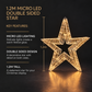 1.2M Micro LED Double Sided Star