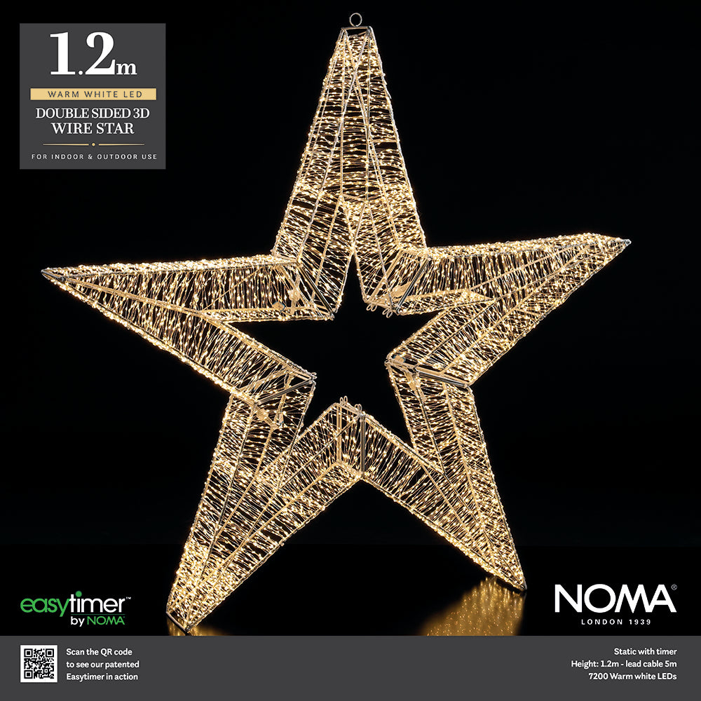 1.2M Micro LED Double Sided Star