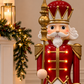 1.2M Red Musical Nutcracker