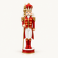 1.2M Red Musical Nutcracker