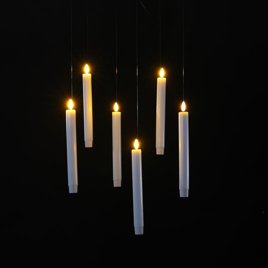 Set of 6 Wand-Controlled Floating Candles - Coming Soon