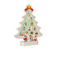 31cm Wooden Christmas Tree - 2 Colour Changing LEDs