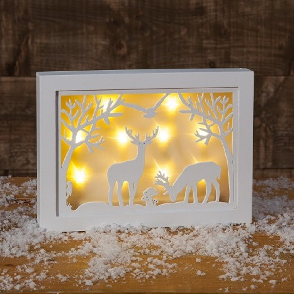 Forest Deer Scene