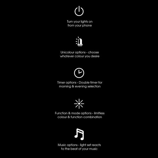 480 Spectrum App Controlled String Lights