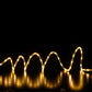 5M Micro 200 LED Snowing Rope Cable Light - Warm White