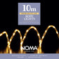 10m Warm White Micro Rope Cable Light - 400 LEDs