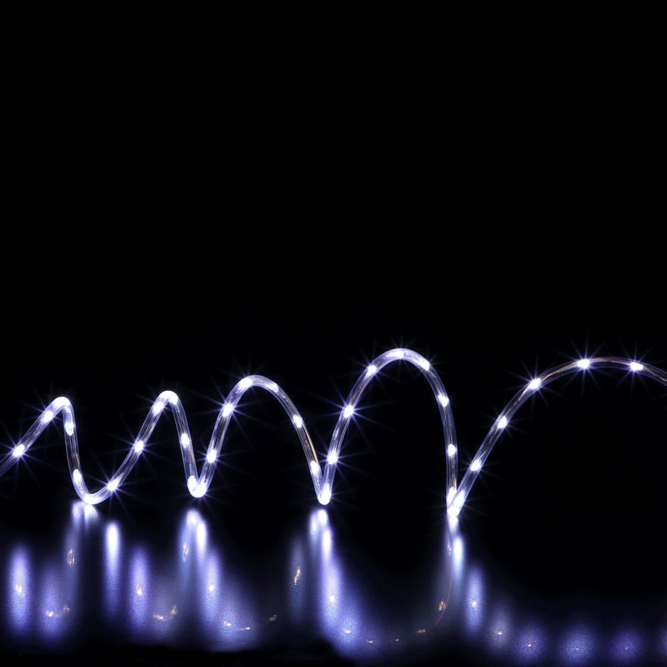 10m White Micro Rope Cable Light 400 LEDs NOMA Christmas