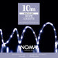 10m White Micro Rope Cable Light - 400 LEDs