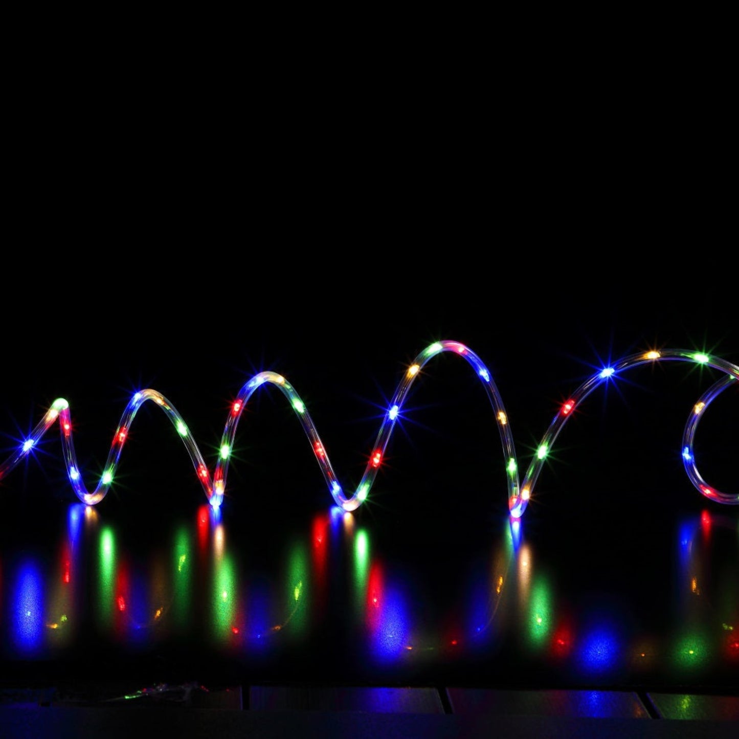 10m Multicolour Micro Rope Cable Light - 400 LEDs