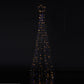 Paris By Night - Cone Tree With Star (2.1m)