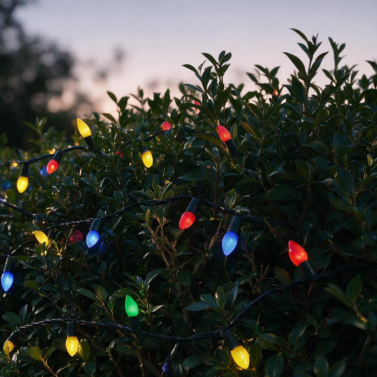20 Multi Colour Mini Cone Lights
