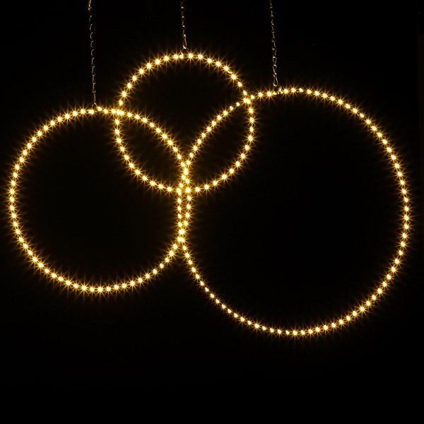 100cm Warm White Circle of Light