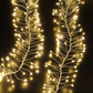 720 Warm White Micro Cluster Lights With Silver Wire