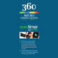 360 Multicolour Micro String Lights With Green Cable