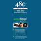 480 White Micro String Lights with Green Cable