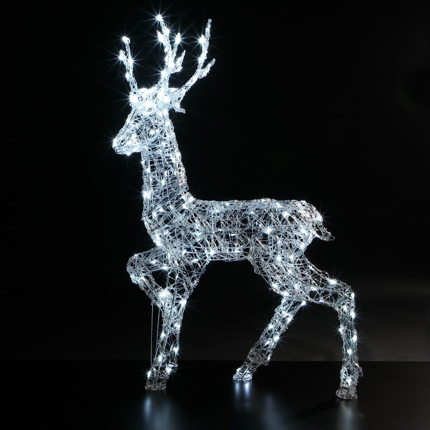 1.35M Spun Acrylic Richmond Deer - 180 LEDs