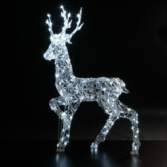 1.35M Spun Acrylic Richmond Deer - 180 LEDs