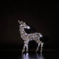 1M Grey Rattan Richmond Deer - 140 LEDs