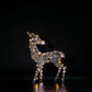 1M Grey Rattan Richmond Deer - 140 LEDs