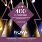 400 Duo Bulb Flexi Wire Lights with Clear Cable