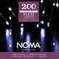 200 White Flexi Wire Lights with Green Cable