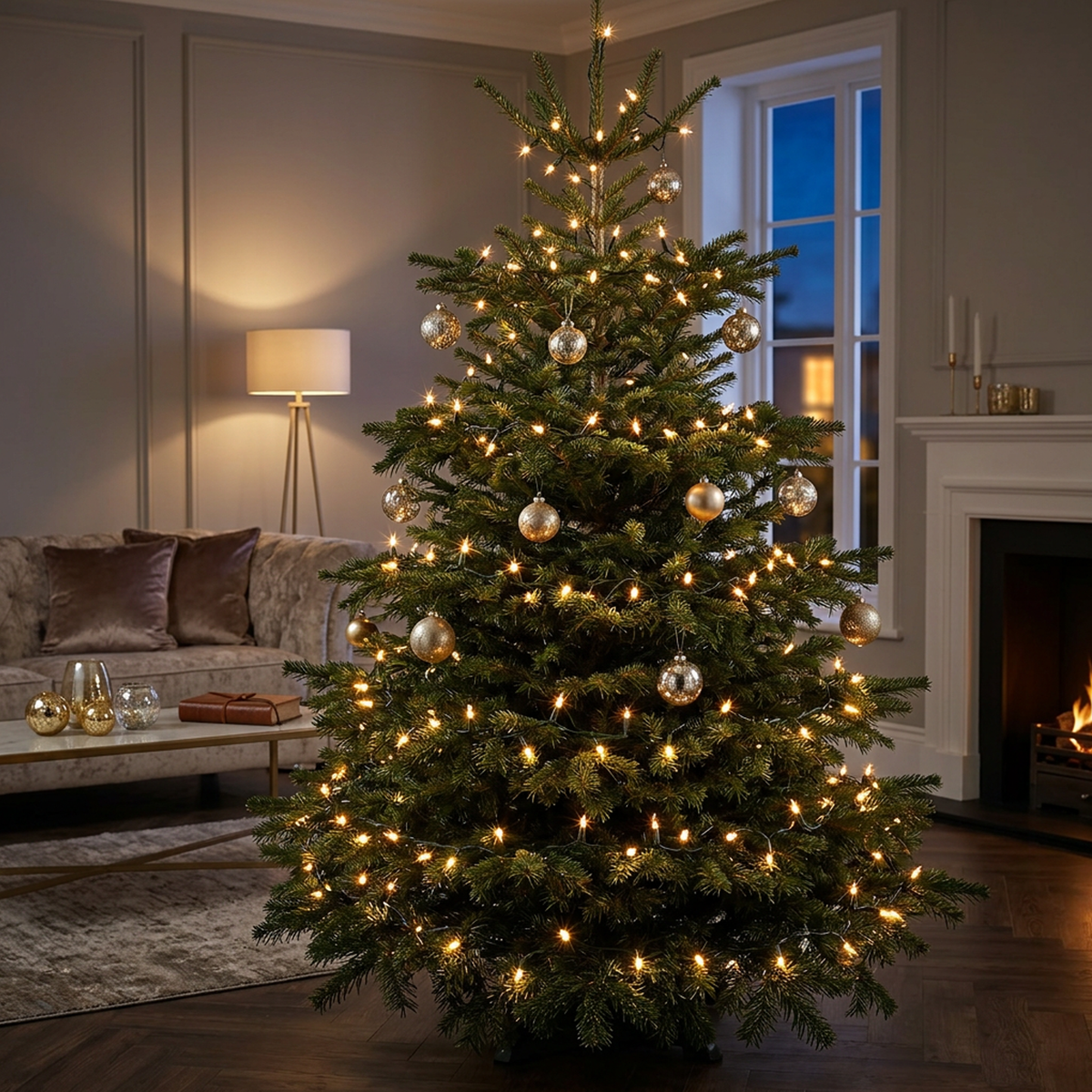 80 Classic Warm White LED String Lights