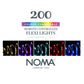 200 Colour Changeable Flexi Wire Lights with Clear Cable