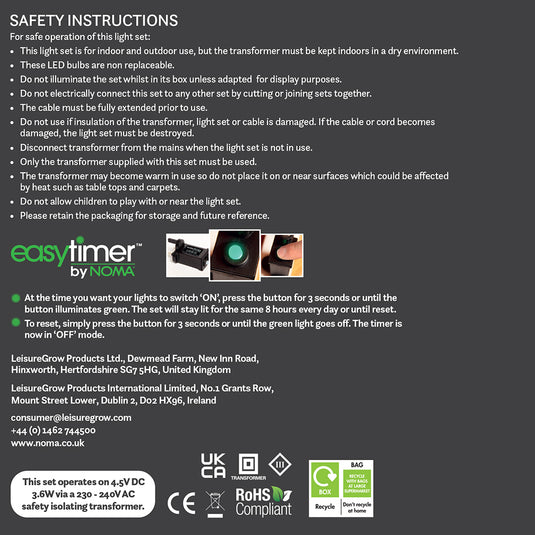 25cm Iridescent Dear And Fawn - 70 White LEDs