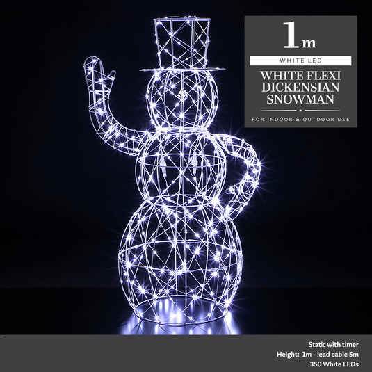 Flexi Light Dickensian Snowman