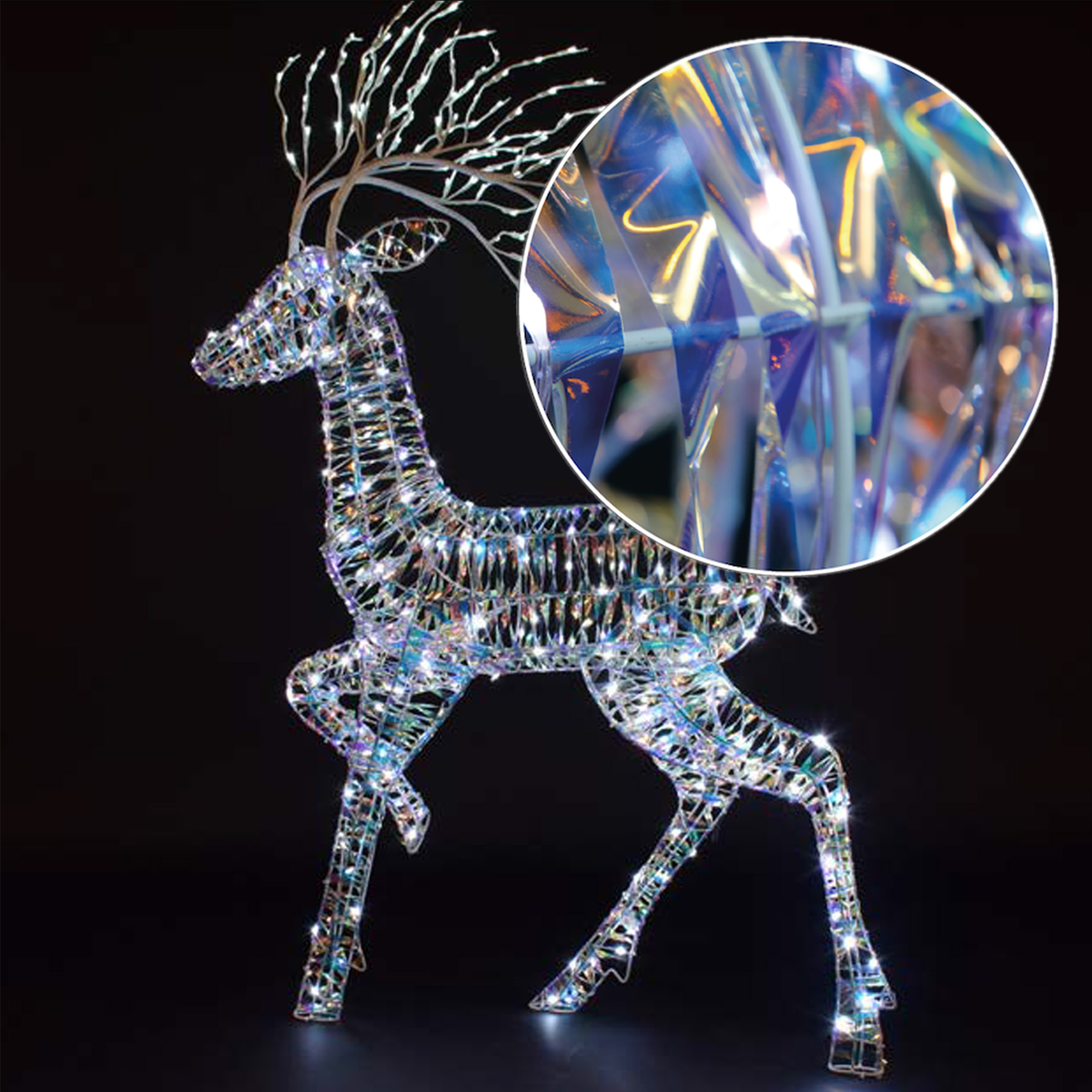 1.4M Iridescent Richmond Stag