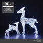 90CM Iridescent Richmond Deer & Fawn